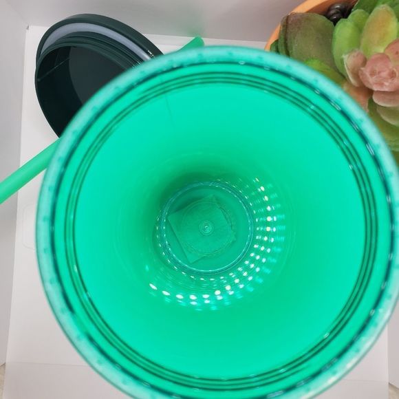 Starbucks 2019 Holiday Green Confetti Tumbler NWT - Picture 4 of 5